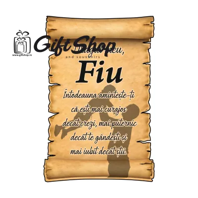 Dragul meu fiu,,,, magnet frigider mgs091